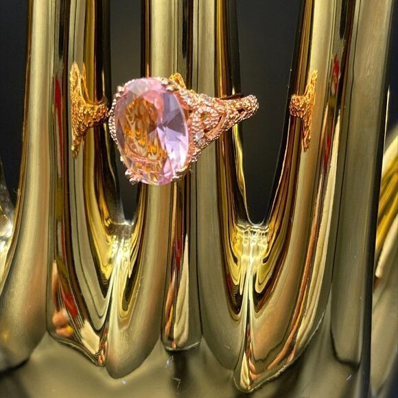 Earring and bracelet/ shiny copper tones/rose gold look/prairie girl/minimalist - Picture 5 of 12